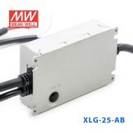 XLG-25-AB台湾明纬25W700mA恒功率防水电源22~54V电流可调型