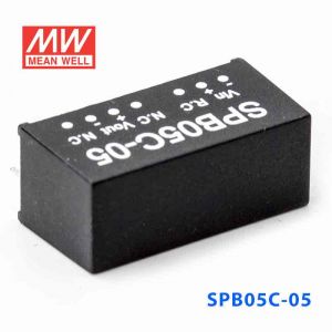 SPB05C-05 3W  36~72V 输入 5V 稳压单路输出明纬DC-DC转换模块电源