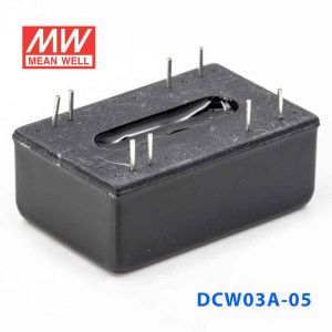 DCW03A-05  3W  9~18V 输入 ±5V 稳压双路输出明纬DC-DC转换模块电源