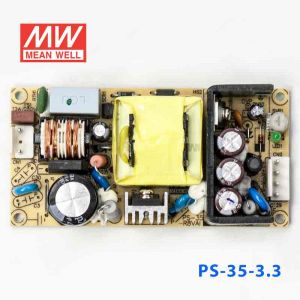 PS-35-3.3  35W  3.3V 6A  单路输出无外壳PCB板明纬开关电源