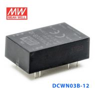 DCWN03B-12 3W 18~36V 转 ±12V 125mA 非稳压双路输出DC-DC模块电源