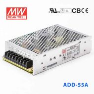 ADD-55A 55W 13.8V3.5A＋5V4A 双路输出带浮充电明纬不间断安防电源