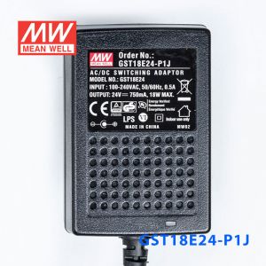 GST18E24-P1J 18W 24V0.75A高效能低空载损耗绿色节能欧规适配器