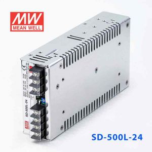 SD-500L-24  500W  19~72V  输入  24V  21A  输出有外壳明纬DC-DC转换电源