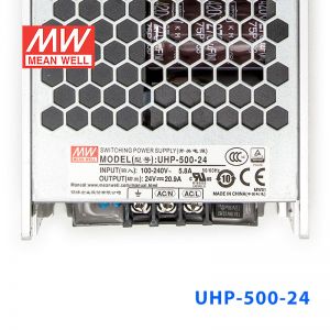 UHP-500-4.2 336W 4.2V 80A 明纬PFC高性能超薄电源