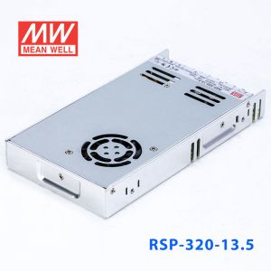 RSP-320-13.5 320W 13.5V23.8A 单路输出带功率因素校正超薄型明纬开关电源