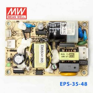 EPS-35-48 35W 48V0.75A 单路输出裸板高效低空载损耗明纬开关电源