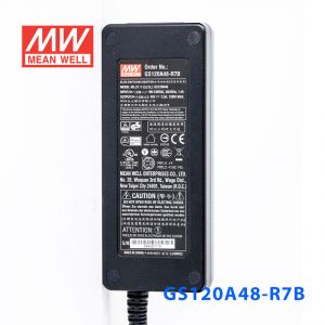 GS120A48-R7B 120W 48V2.5A 输出绿色能源明纬电源适配器(三线插口)