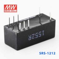 SRS-1212  0.5W  12V-12V  稳压单组输出明纬DC-DC转换模块电源