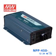 NPP-450-12明纬14.4V25A输出420W超宽输出充电器&电源供应器二合一