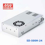 SD-500H-24  500W  72~144V  输入  24V 21A  输出有外壳明纬DC-DC转换电源