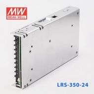 LRS-350-24 350W 24V14.6A输出（输入电压开关选择型)明纬超薄高性能开关电源 