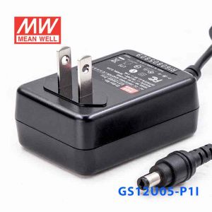 GS12U05-P1I 10W 5V2A 输出绿色能源明纬墙插电源适配器(美式插头) 