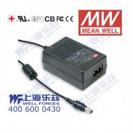 GSM36B07-P1J 36W 7.5V4.32A输出明纬高能效医疗型IEC320-C8插口电源适配器