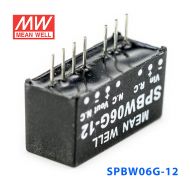 SPBW06G-12  6W 18~75V 转 12V 0.5A 稳压单路输出DC-DC模块电源