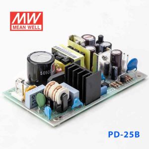 PD-25B  25W +5V 2A +24V 1A  双路输出无外壳PCB板明纬开关电源