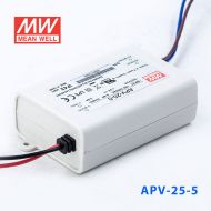 APV-25-5    25W    5V   3.5A 明纬牌恒压输出防水塑壳LED照明电源 