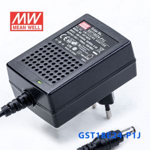 GST18E24-P1J 18W 24V0.75A高效能低空载损耗绿色节能欧规适配器