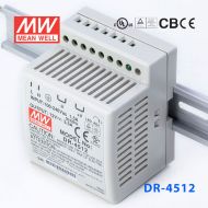 DR-4512 45W 12V3.5A单路输出导轨安装明纬开关电源