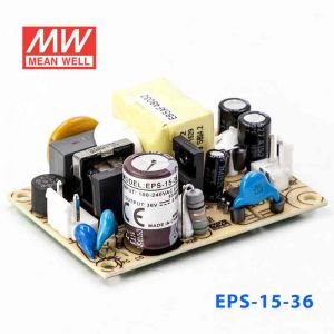 EPS-15-36 15W 36V0.42A单路输出低空载损耗高效率明纬裸板开关电源