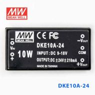 DKE10A-24  10W  9~18V  输入  ±24V  双路输出明纬DC-DC转换模块电源