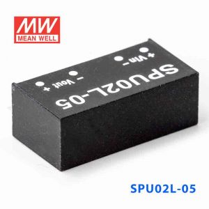 SPU02L-05  2W  5V-5V  非稳压单路输出明纬DC-DC转换模块电源
