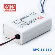 APC-35-350 35W 28-100V    350mA明纬牌恒流输出防水塑壳LED照明电源 