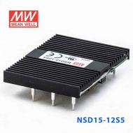 NSD15-12S5  15W  9.4~36V  输入 5V 稳压输出板上安装型明纬DC-DC变换电源