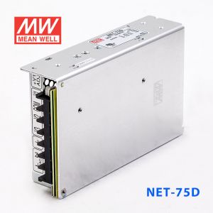 NET-75D  75W +5V 6A +24V 2A +12V 1.5A  三路输出明纬开关电源(NE系列)